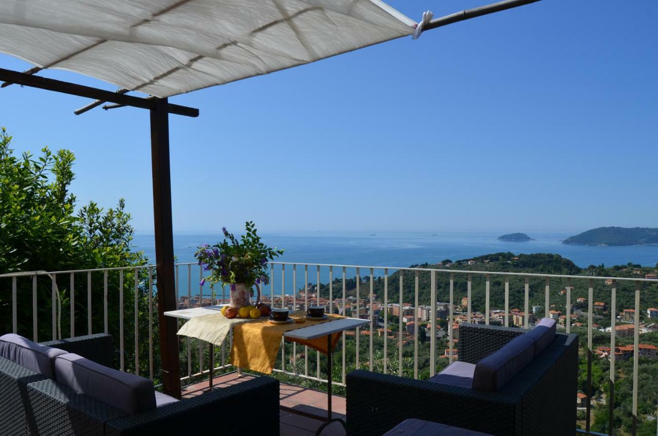 La Castellana Una Finestra Sul Mare- Air Conditioned Lerici Extérieur photo